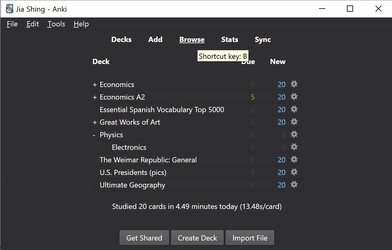 browse