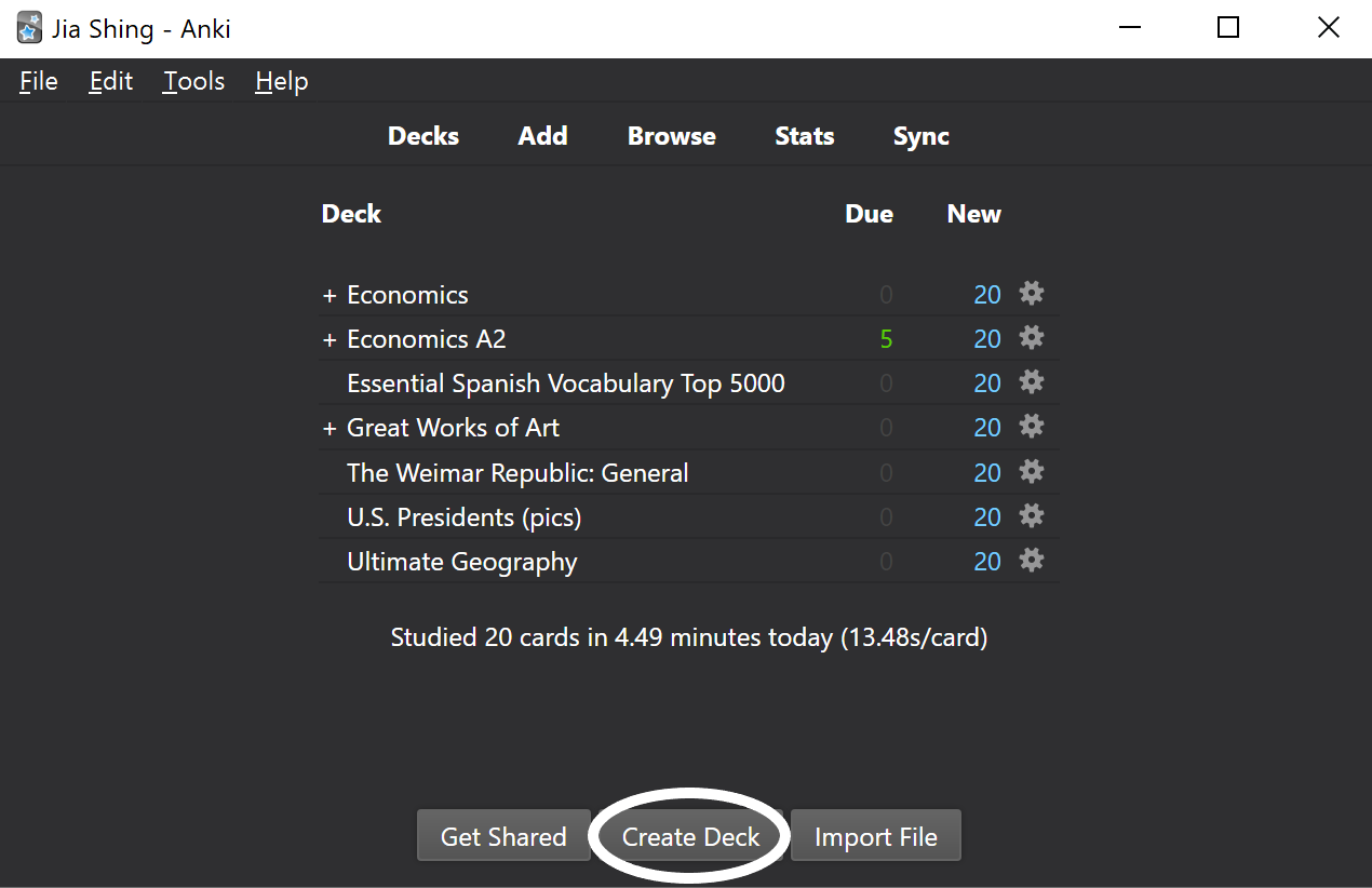create-deck